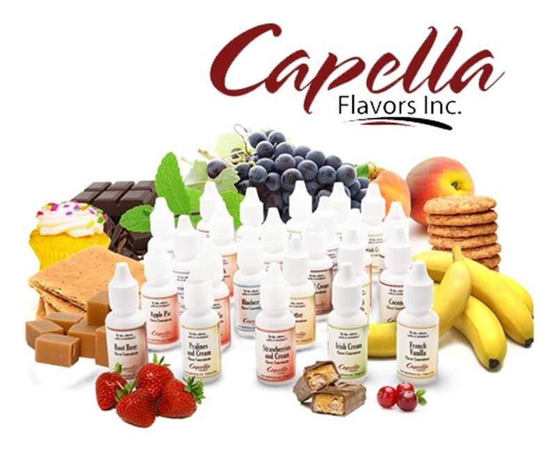 The concentration of Capella Flavors from official website