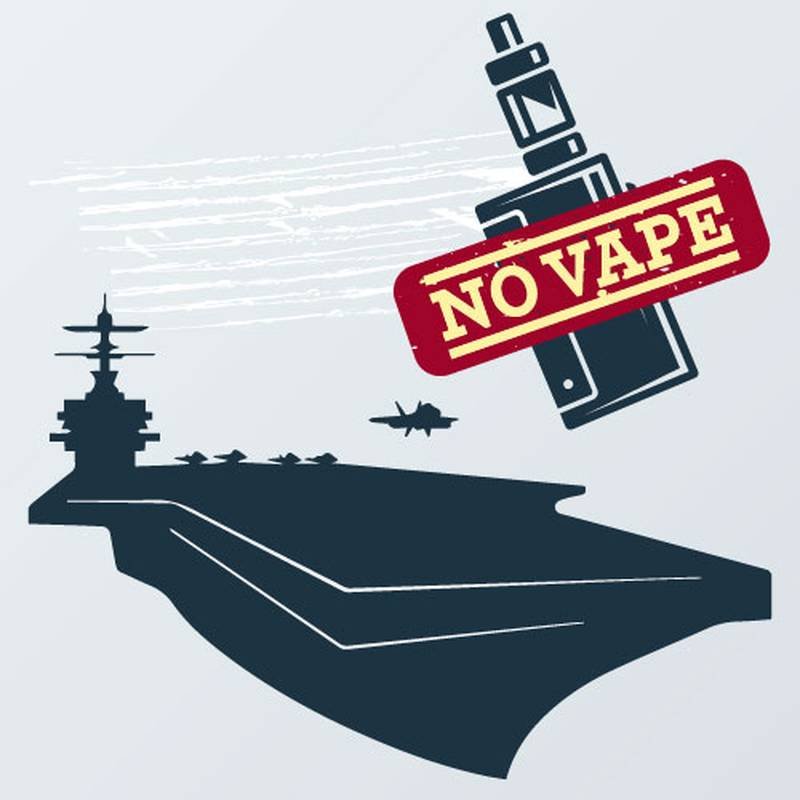 Морской Центр Безопасности запрещает вейп на кораблях и самолётах