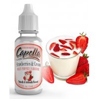 Ароматизатор Capella Клубника со Сливками (Strawberries and Cream)