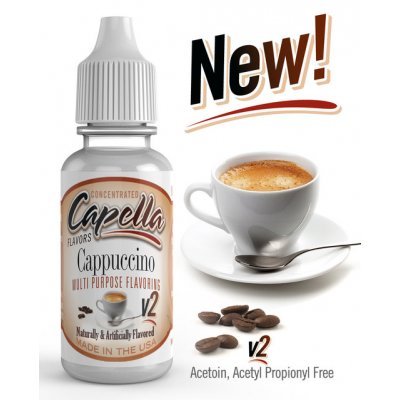 Ароматизатор Capella Капучіно V2 (Cappuccino V2)