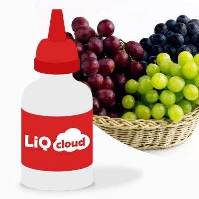 Economy E-Liquid LiQcloud Grapes
