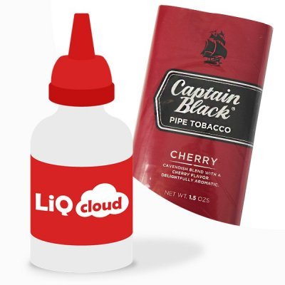 Economy E-Liquid LiQcloud Captain Black