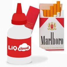 Економ рідина LiQcloud Marlboro